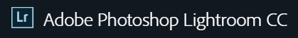 Adobe Photoshop Lightroom