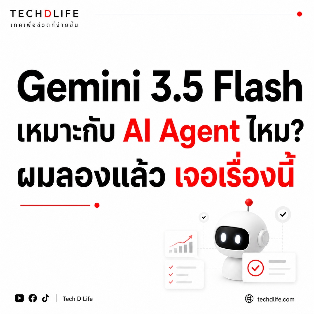🚀 รีวิวจัดเต็ม: Gemini 3.5 Flash + Google Antigravity เร็วฉลาดขึ้นจริง แต่สะดุดเรื่องเดียว!